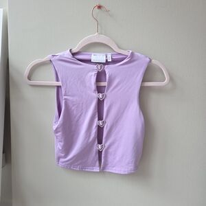 Asos heart croptop